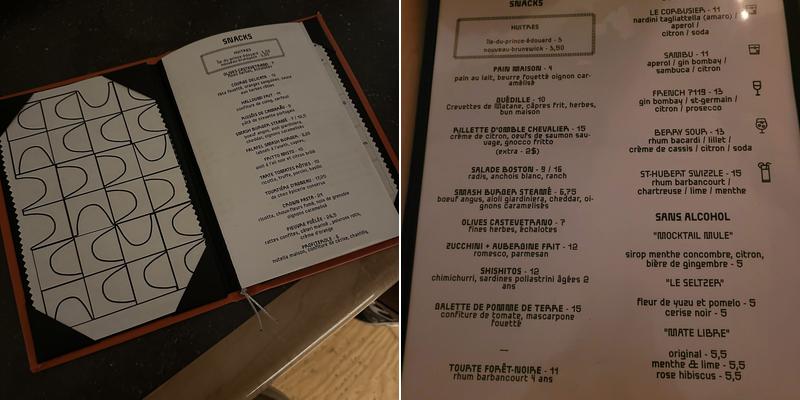 Le Système Menu