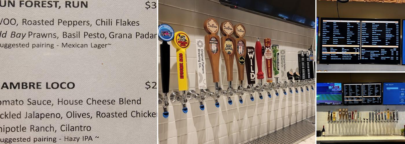 Pairfield Pizza & Pints Menu