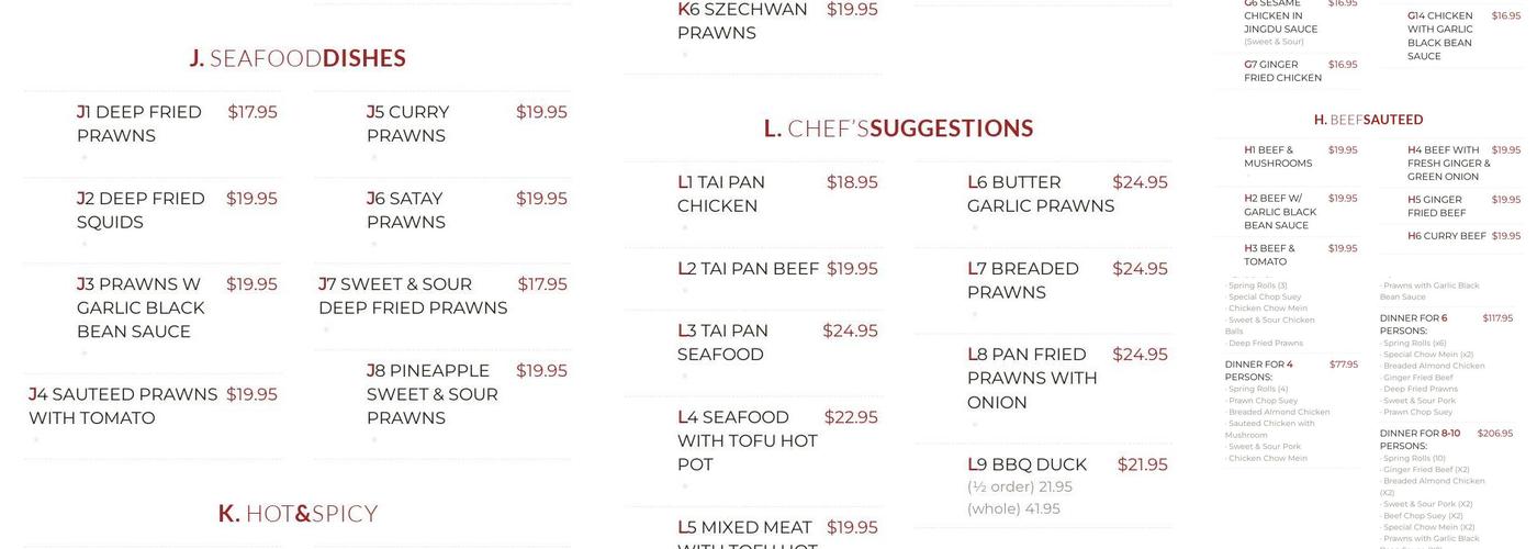 Driftwood Restaurant Courtenay Menu