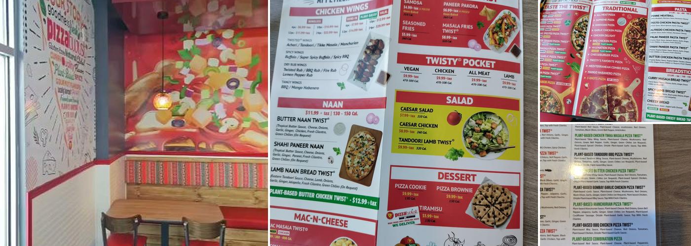 Pizza Twist Menu