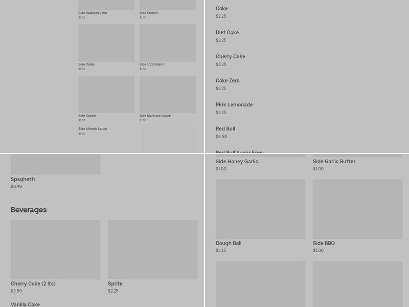 Peppinos Pizza East Lansing Menu