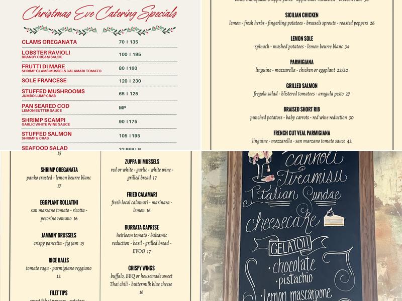 Stella Menu
