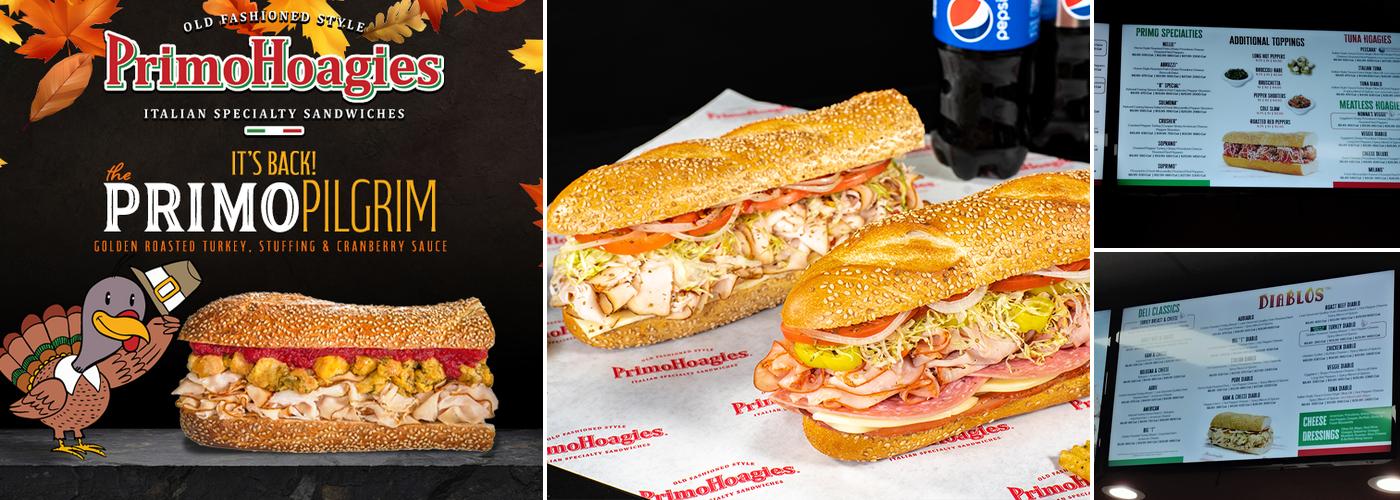 PrimoHoagies Menu