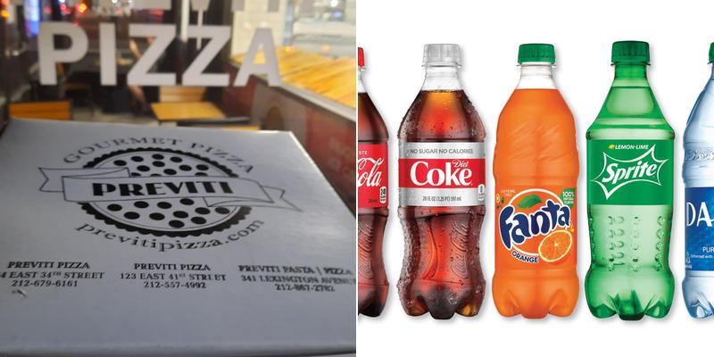 Previti Pizza 34th Menu