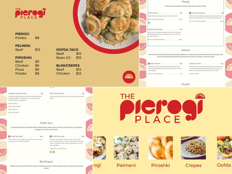 The Pierogi Place Menu