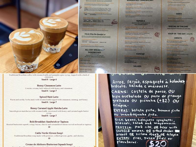 Café com Leite Menu