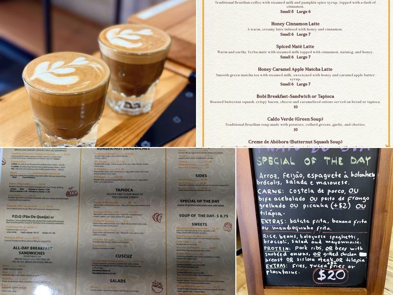 Café com Leite Menu