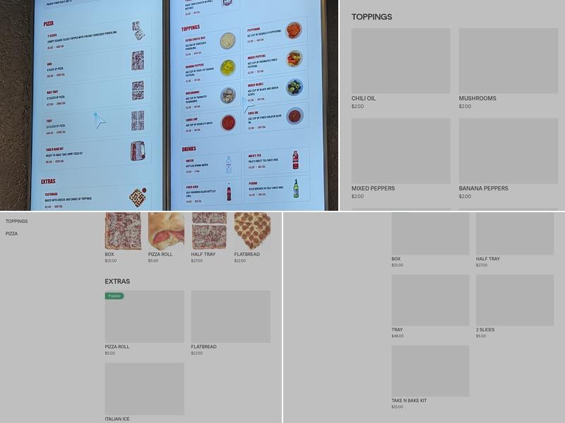 DiCarlo's Pizza - Knoxville Menu