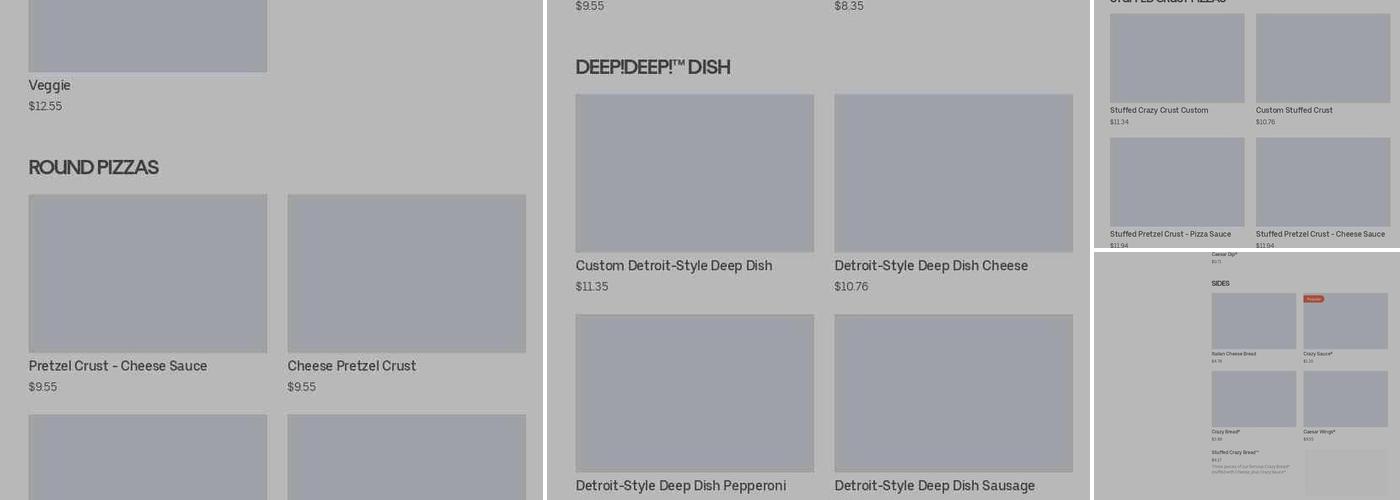 Little Caesars Pizza Menu