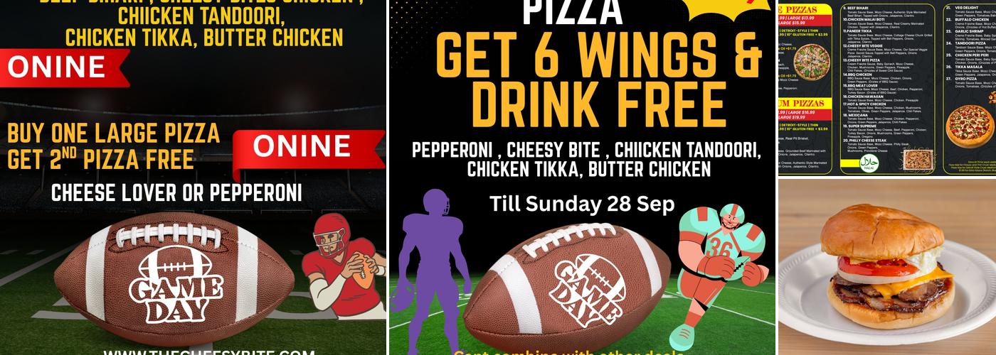Cheesy Bite Menu
