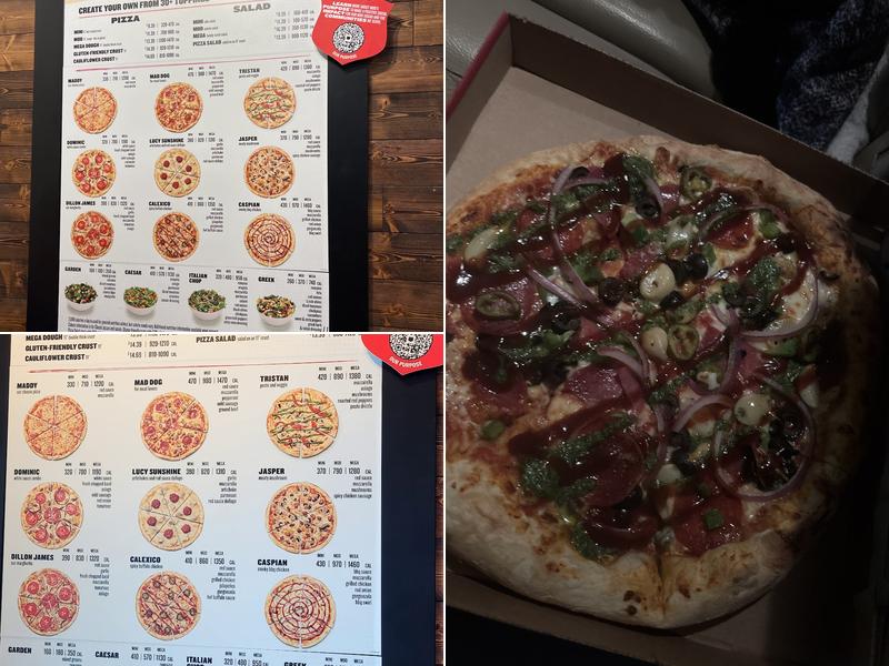 MOD Pizza Menu