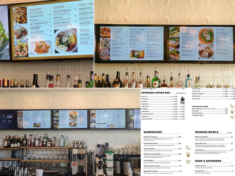 Blacksmith Bakery Menu