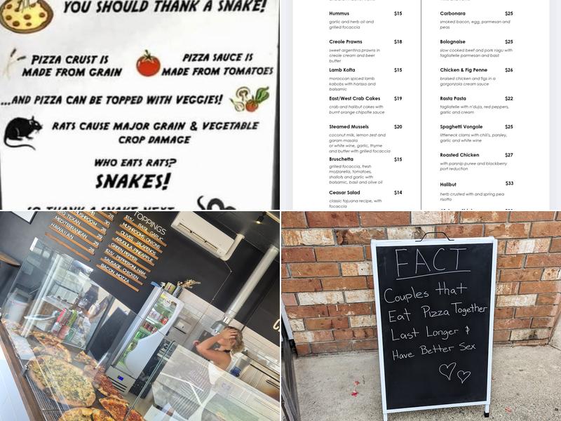 Craig Street Pizza Menu