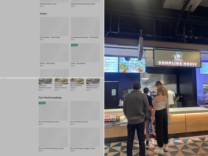 Dumpling House Menu