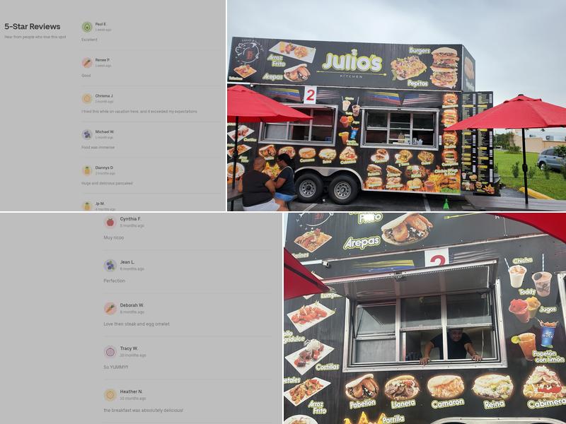 Julio’s Kitchen & Three Black Pigs Menu