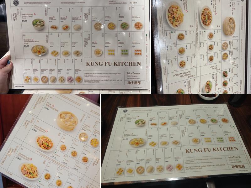 KUNGFU KITCHEN (LAKE BUENA VISTA) Menu