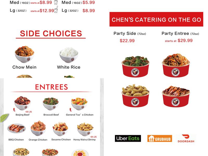 CHEN'S EXPRESS - LAUREL Menu