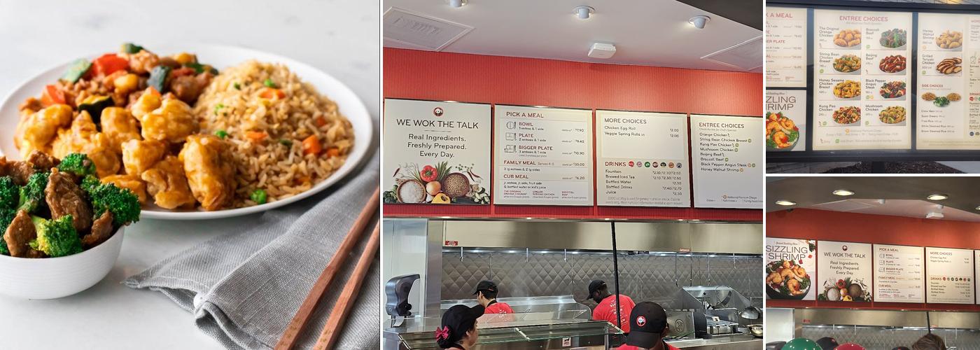 Panda Express Menu