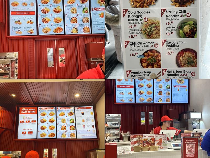 Bingz Crispy Burger Yorkdale Menu