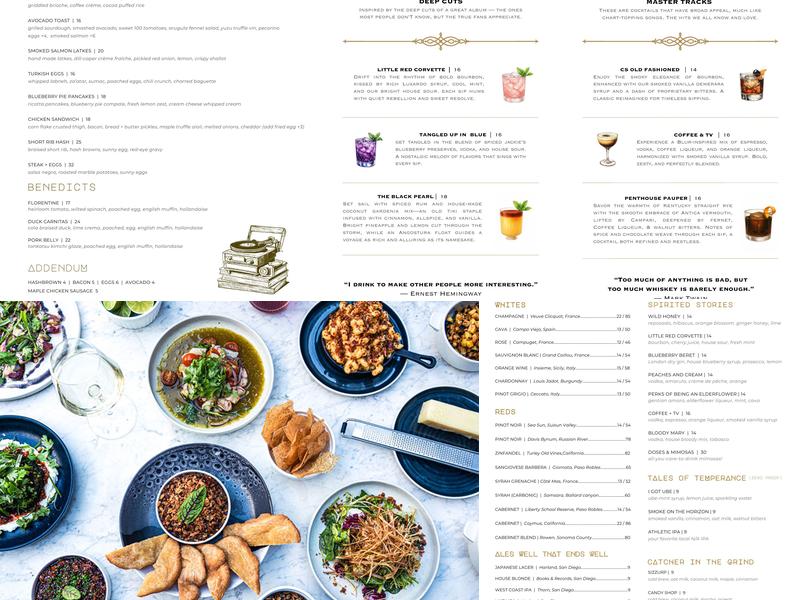 Books & Records Menu