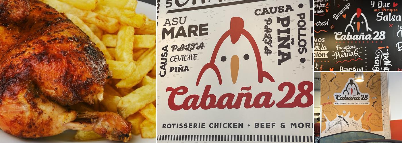 Cabaña 28 Menu