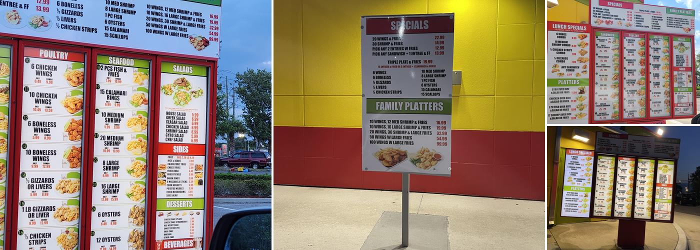 Authentic Gyros & Grill Menu