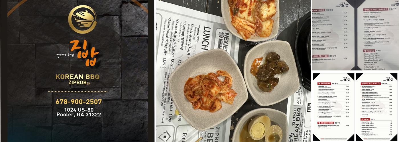 Zip Bob Menu