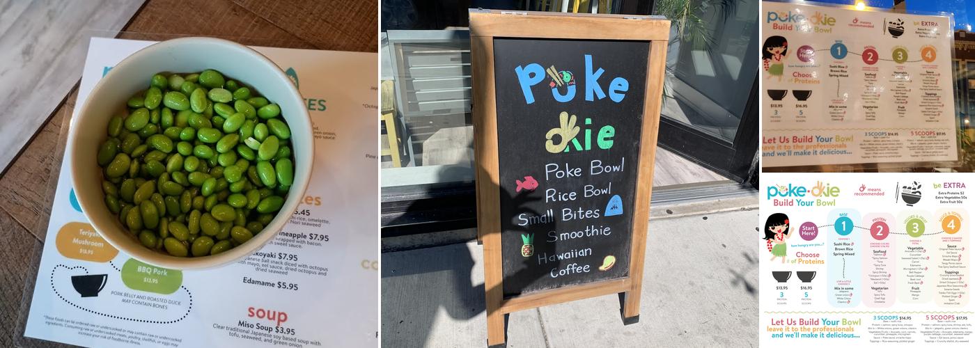 Poke Okie Menu