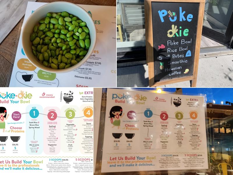 Poke Okie Menu
