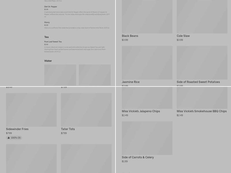 Fisheye Seafood Menu