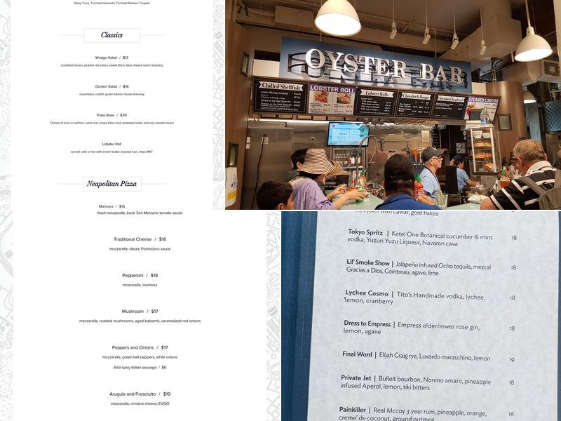 ReelHouse Oyster Bar Menu
