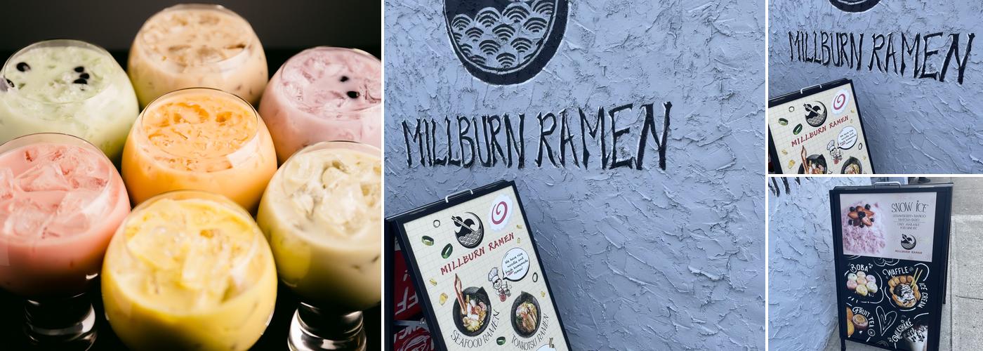 Millburn Ramen Menu