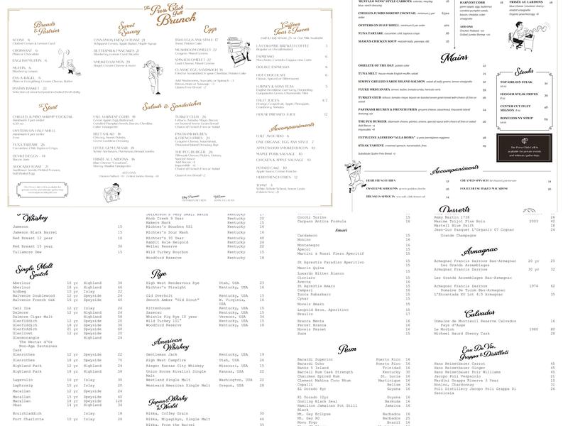 B&L Diner Menu