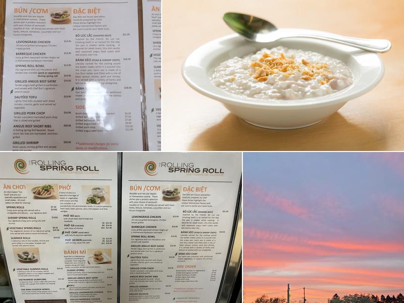 The Rolling Spring Roll (Commack) Menu