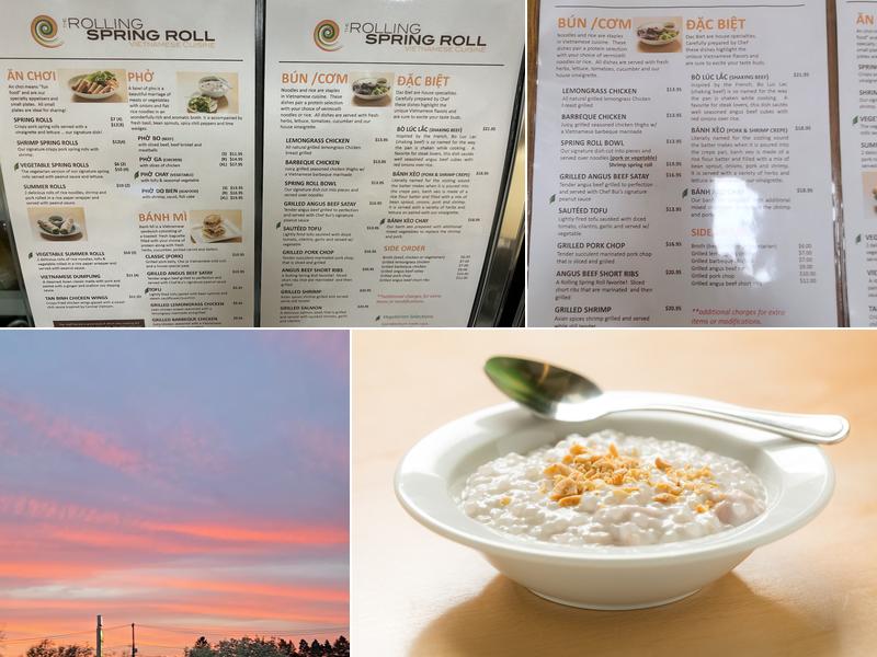 The Rolling Spring Roll (Commack) Menu