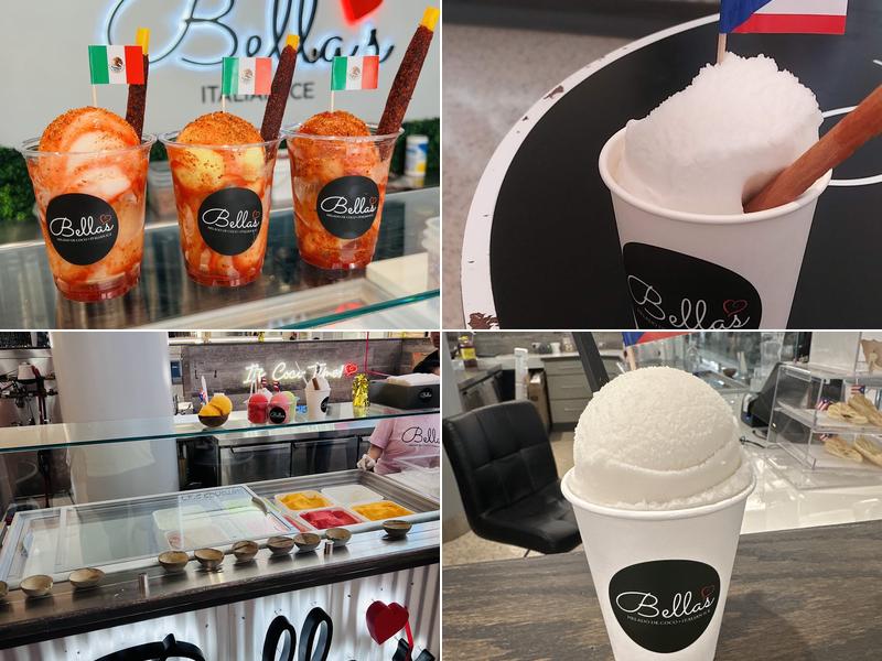 Bella’s Helado De Coco & Italian Ice