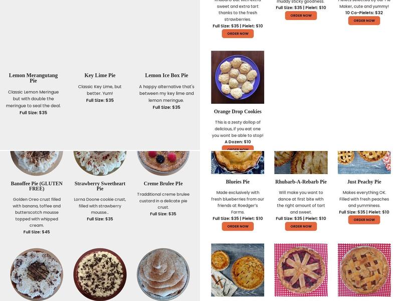 Bake Share Menu
