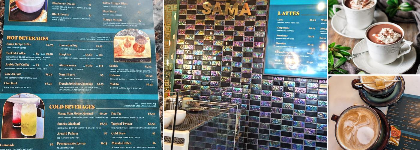 Sama Coffee Shop Menu