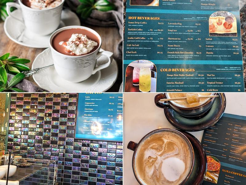 Sama Coffee Shop Menu