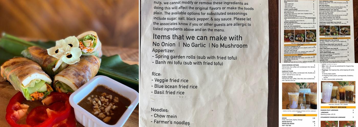 Asian Bowl Menu