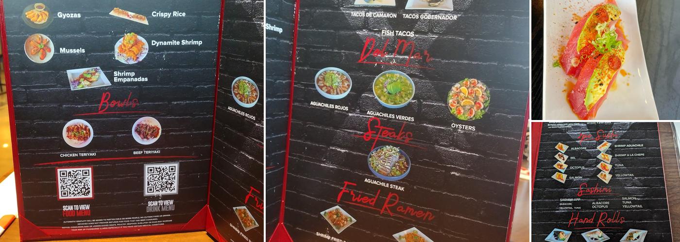 Xevichez Menu