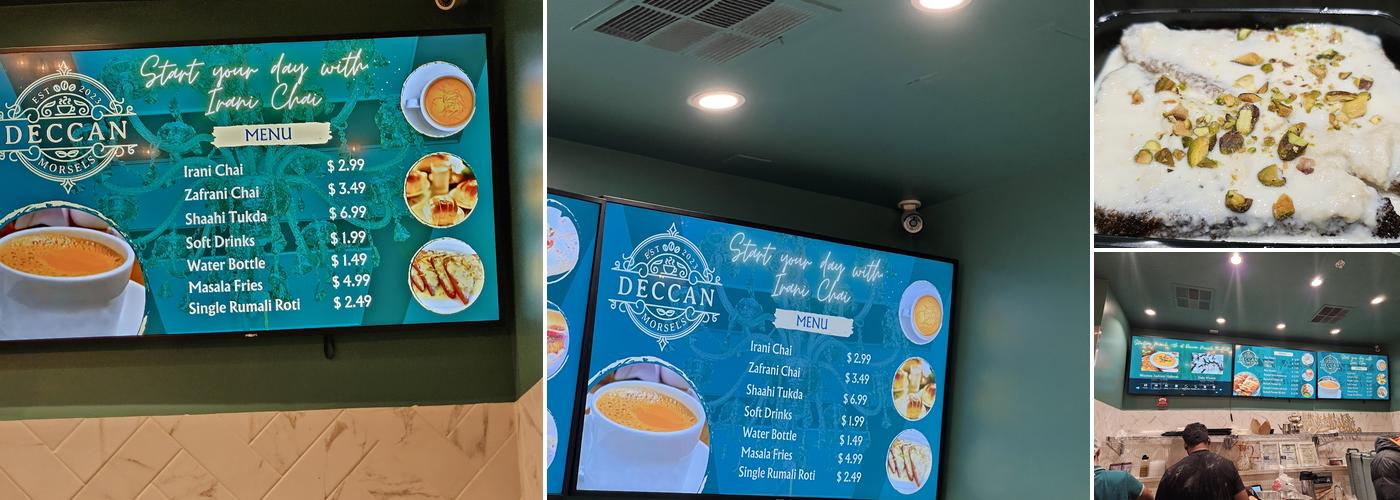 Deccan Morsels Menu