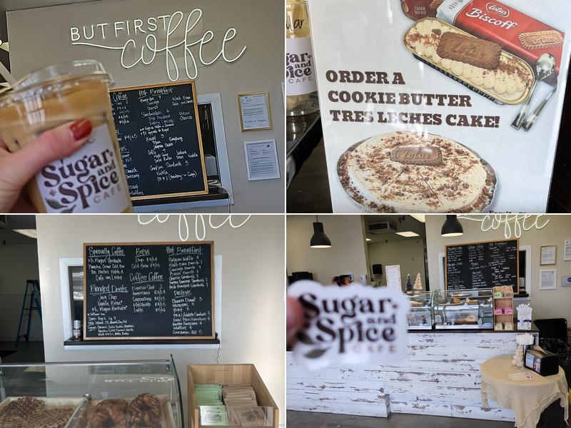 Sugar and Spice Cafe Menu