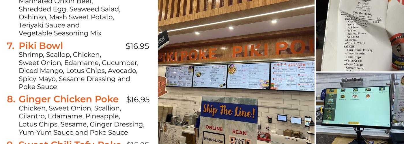 Piki Poke - Hawaiian Poke Bowl Menu