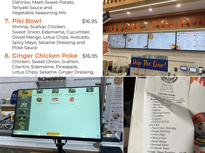 Piki Poke - Hawaiian Poke Bowl Menu