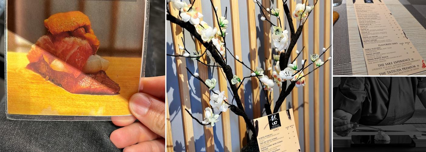 Tatsuda Omakase Menu