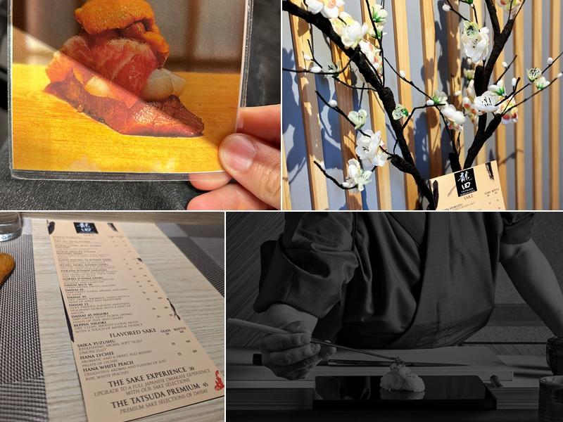 Tatsuda Omakase Menu