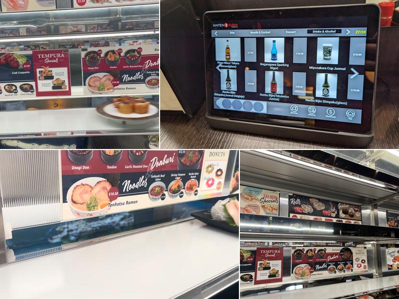 Kaiten Zushi Nomad Menu