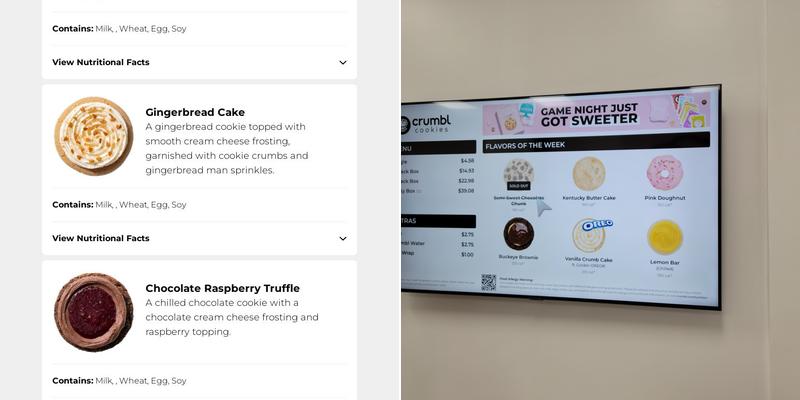 Crumbl - Panama City Beach Menu