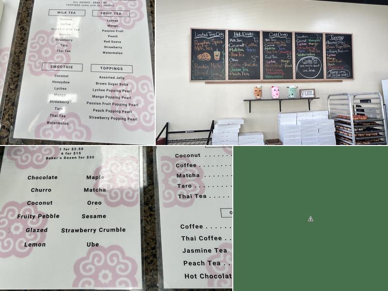 OKI MOCHI Menu